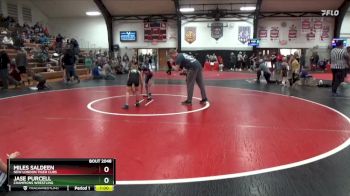 1st Place Match - Miles Saldeen, New London Tiger Cubs vs Jase Purcell, CHAMPIONS WRESTLING