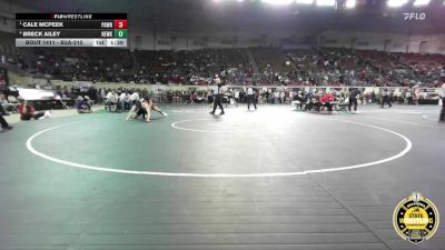 B3A-215 lbs Semifinal - Cale Mcpeek, Pawnee vs Breck Ailey, Newkirk