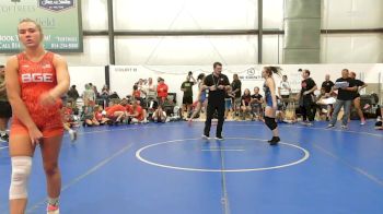 63 lbs Rr Rnd 4 - Carley Ceshker, Badger Girls Elite - W vs Savannah Mulkey, Lady Warriors United - W