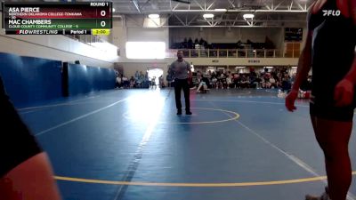 184 lbs Round 1 (6 Team) - Micah Cauthers, Cloud County Community College vs Aiden Vasquez, Northern Oklahoma College-Tonkawa