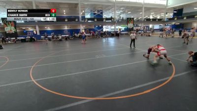 120 lbs Cons. Round 8 - Chance Smith, Mishawaka Wreslting vs Bently Nowak, .