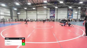 170 lbs Round Of 128 - Luke Hoag, MN vs Jason Clark, GA