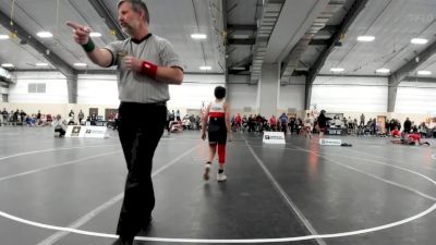 92 lbs Semifinal - Nicholas Echavarria, Salem Elite Mat Club vs Geno Reuvers, Pinnacle Wrestling Club