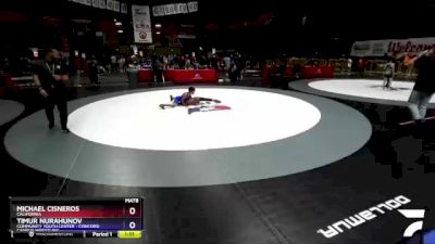 67 lbs Champ. Round 1 - Michael Cisneros, California vs Timur Nurahunov, Community Youth Center - Concord Campus Wrestling