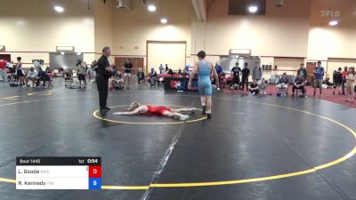 60 kg Cons 64 #2 - Logan Goode, Aniciete Training Club vs Ryan Kennedy, The Wrestling Factory Of Cleveland