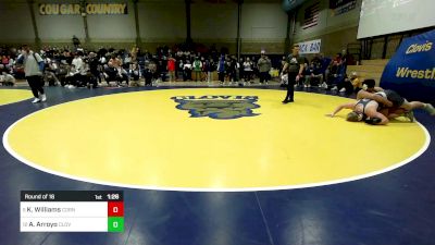 288 lbs Round Of 16 - Kaydon Williams, Corner Canyon (UT) vs Andrew Arroyo, Clovis