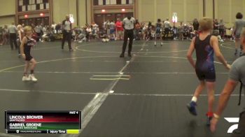 60 lbs Round 3 - Gabriel Groene, Woodshed Wrestling vs Lincoln Brower, Unattached