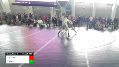 190 lbs Champ. Round 2 - Hayz Lowe, Mountain Ridge vs Diesel King, West Jordan