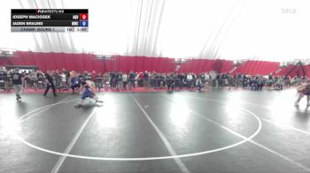 144 lbs Champ. Round 1 - Joseph Maciosek, Aquinas vs Jaden Braund, Marshfield Wrestling Club