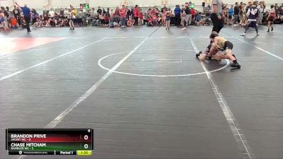 52 lbs Round 1 (4 Team) - Brandon Prive, Jacket WC vs Chase Mitcham, Rambler WC