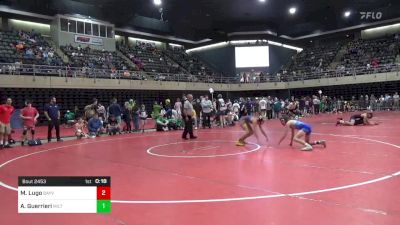 110 lbs Semifinal - Mason Lugo, Bayville vs Austin Guerrieri, Milton