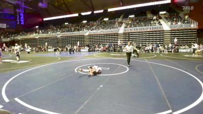 58 lbs Quarterfinal - Easton DeLaCruz, Scottsbluff WC vs Rocco Pacifico, Arvada West