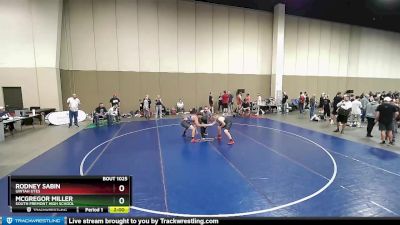 Round 1 - Rodney Sabin, Uintah Utes vs McGregor Miller, South Fremont High School