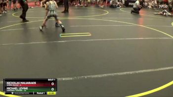 65 lbs Round 1 (4 Team) - Michael Levine, Cordoba Trained vs Nicholas Maliarakis, SVRWC Black