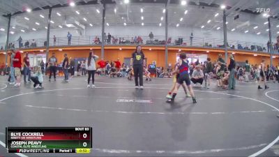 70/75 Round 3 - Blye Cockrell, Ninety Six Wrestling vs Joseph Peavy, Coastal Elite Wrestling