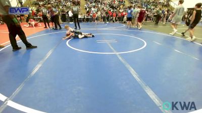 70 lbs Consi Of 8 #2 - Jake Jabben, Caney Valley Wrestling vs Buzz Sheldon, Wyandotte Youth Wrestling