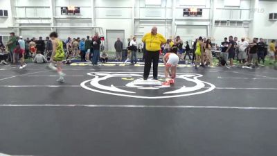 S-96 lbs Quarterfinal - Caleb Kirk, LA vs Nicholas Maisel, WV