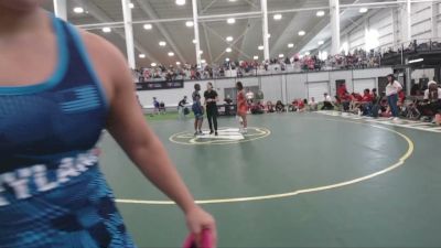 155 lbs Janiya Johnson, Tennessee vs Iyana Graves, Maryland