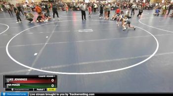 83 lbs Champ. Round 1 - Ian Maize, IA vs Luke Jennings, CO