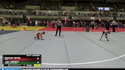 50 lbs Round 4 - Jory Heinrich, American Outlaws vs Buckley Meyer, ANML