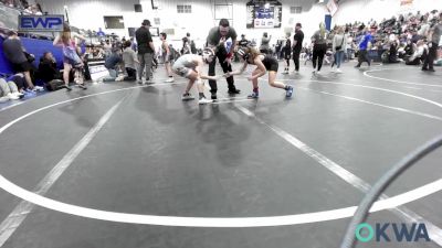 85 lbs Rr Rnd 1 - Devyn Vincent, Lions Wrestling Academy vs Mason Giberti, Mustang Bronco Wrestling Club