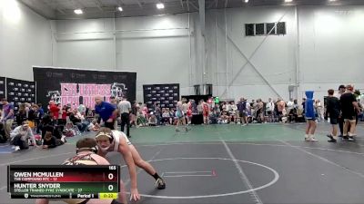 150 lbs Semis (4 Team) - MITCHELL SUTTER, Flickr Boyz Blackbeards vs Eli Carr, Purge GT