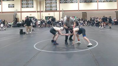 96 lbs Round 2 (8 Team) - Colton Lauderbach, The Outsiders vs Owen Blankenship, Virginia Patriots