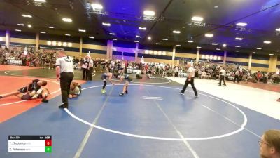 74 lbs Quarterfinal - Theo Eliopoulos, Boulder Bandits vs Connor Roberson, Payson WC