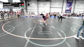 154 lbs Rr Rnd 1 - Alex Carillo, Mat Warriors Yellow vs Logan D'Agostino, Brady Strong