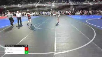 116 lbs Quarterfinal - Brock Fry, Wcwc vs Jonathan Diaz, Natron Colts