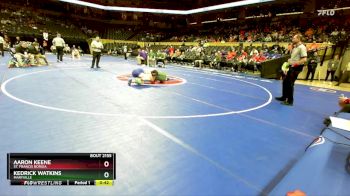 175 Class 2 lbs Cons. Round 1 - Kedrick Watkins, Maryville vs Aaron Keene, St. Francis Borgia