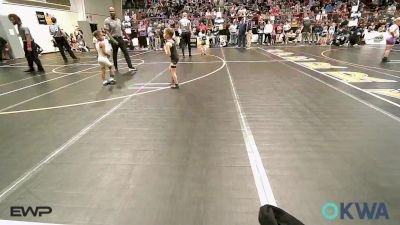 37-40 lbs Round Of 16 - Ryatt Wilson, Keystone Kids Wrestling Club vs Cashton Sorum, Salina Wrestling Club