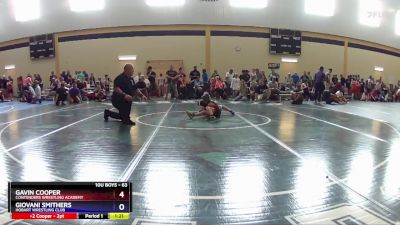 63 lbs 1st Place Match - Gavin Cooper, Contenders Wrestling Academy vs Giovani Smithers, Hobart Wrestling Club