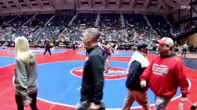 1A-285 lbs Champ. Round 1 - Alonzo Edmerson, Bremen vs Jacob Connell, Berrien County