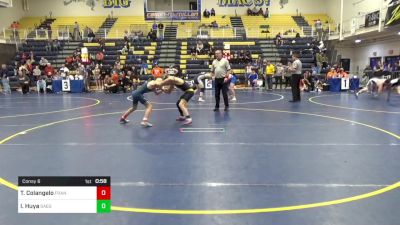 107 lbs Consy 6 - Titus Colangelo, Franklin Regional vs Isaac Huya, Saegertown