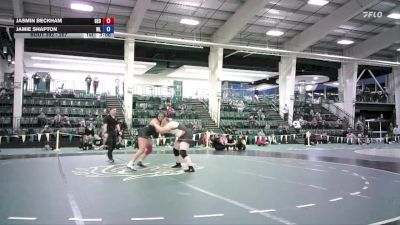 207 lbs Cons. Round 5 - Jamie Shapton, West Liberty vs Jasmin Beckham, Georgetown