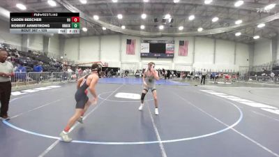 125 lbs Cons. Round 3 - Caden Beecher, Utica vs Robert Armstrong, Brockport