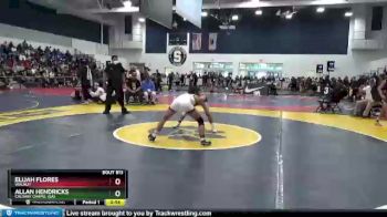 120 lbs Cons. Semi - Allan Hendricks, Calvary Chapel (sa) vs Elijah Flores, Walnut