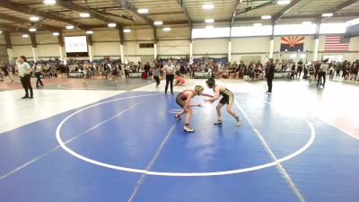 86 lbs Rr Rnd 1 - Oliver Leitz, Dominate Club Wrestling vs Izayah Cordova, Desert Dogs WC