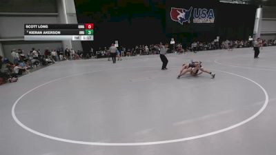 150 lbs Champ. Rd Of 128 - Scott Long, Iowa vs Kieran Akerson, AMDG Wrestling Academy