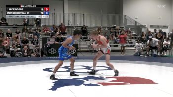 U15 GR - 48 lbs 5th Place Match - Mick Dobbs, Interior Grappling Academy vs Jarron Beltran Jr, Valiant Wrestling Club