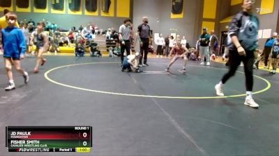 65/70 Round 1 - Jd Paulk, Foundation vs Fisher Smith, Cavalier Wrestling Club