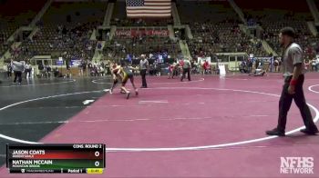 138 lbs Cons. Round 2 - Jason Coats, Robertsdale vs NATHAN MCCAIN, Mountain Brook