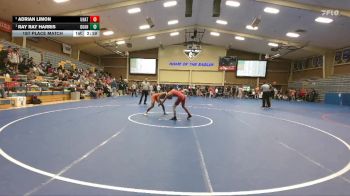 125 lbs 1st Place Match - Ray Ray Harris, Doane vs Adrian Limon, Unattached