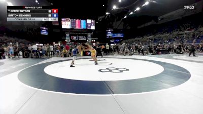 190 lbs Cons. Rd Of 16 - Peter Snyder, MD vs Sutton Kenning, MN