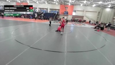 149 lbs Cons. Round 4 - Owen Sheiman, Wesleyan (CT) vs Jason Kelly, Oneonta State