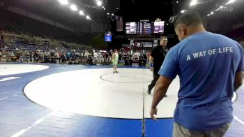 126 lbs Cons 16 #1 - Jake Castagneto, Idaho vs Colby Crouch, Illinois