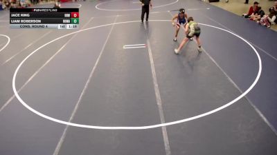 12U - 135 lbs Cons. Round 4 - Liam Roberson, Rochester Mayo vs Jace King, Rum River Wrestling