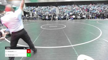 138 lbs Quarterfinal - Carlos Vazquez, De La Salle vs Giosue Hickman, Canyon View