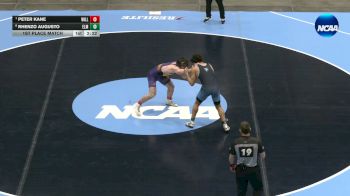 157 lbs 1st Place Match - Peter Kane, Williams vs Rhenzo Augusto, Elmhurst
